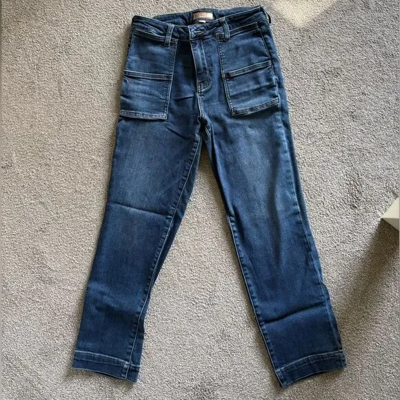 Kut from the Kloth Reese High Rise Straight Leg - size 8 - Picture 2 of 4